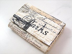 Peňaženky - Paříž - elegantní peněženka  - 1480630