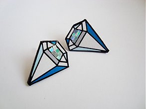 Náušnice - diamanty - 1500517