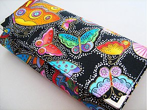 Peňaženky - Na křídlech motýlů - velká na spoustu karet - 1557010