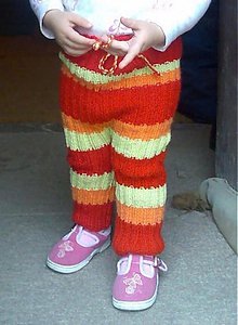 Detské oblečenie - Štrikované kaťata farebné - 1557324