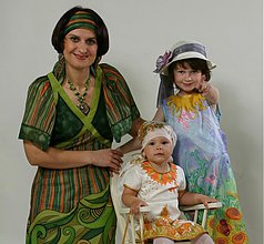 Detské oblečenie - Maľované šatičky pre malé princezničky_OB - 170160
