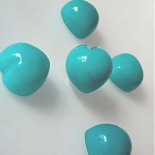 Minerály - Jadeit Heart (Light Blue) - 1836855
