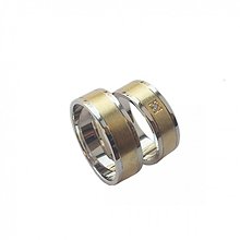 Prstene - Obrúčky z kombinovaného zlata - 1846738