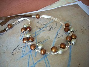 Náhrdelníky - uzlíkový náhrdelník - 2009804