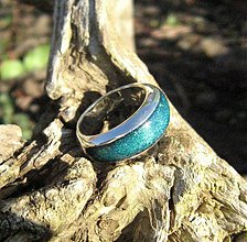 Prstene - Strieborný prsteň  - 2058612