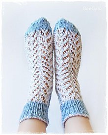 Ponožky, pančuchy, obuv - Nohy v teple - Princezná zo zimného kráľovstva - 2059317