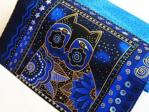 Peňaženky - Luxusní Šelmička v modré - 17 x 10,5 - 2256458