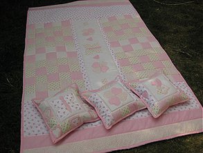 Úžitkový textil - ružovo-ružičková romantika:-) - 2321588