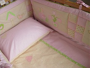 Detský textil - ružový sen - 2351109