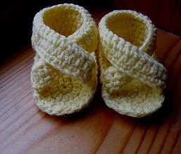 Detské topánky - Žlté sandálky AKCIA - 2440772