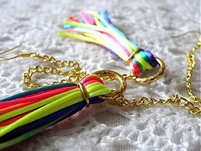 Náušnice - Rainbow Earrings - 2447595