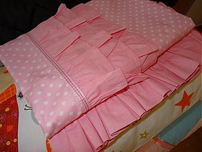 Úžitkový textil - postelné prádielko pre princezničku :) - 2472237