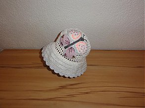 Detské čiapky - Motylikovy klobučik - 2547283