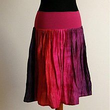 Sukne - MEXICO...krátká hedvábná sukně - 2570161