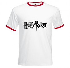 Pánske oblečenie - Harry poker black Ringer - 2635818