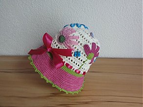 Detské čiapky - Kvetinkova zahradka - 2649543