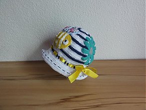 Detské čiapky - Včielkovy klobučik - 2652240
