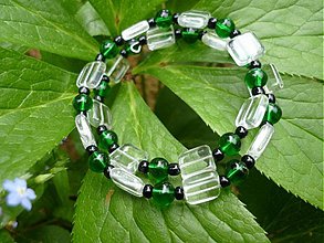 Sady šperkov - Zelená sada - 2691174