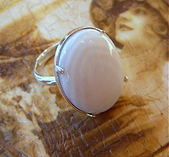 Prstene - Biela perleť - 2736832