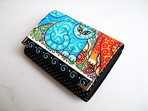 Peňaženky - Kočičí pro radost mňááááuu - peněženka i na karty - 2745902
