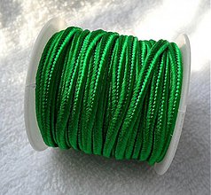 Galantéria - Šujtáš 2,5mm-cca4m (16-smaragd) - 2769498