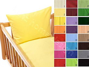 Detský textil - detská posteľná bielizeň CLASIC color - 2817973