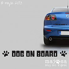  - dog on board - čierna - 2850934