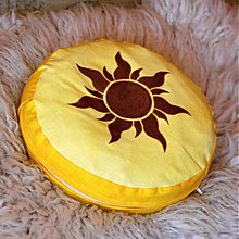 Úžitkový textil - Meditačný vanúš "Slunce" - 2892037