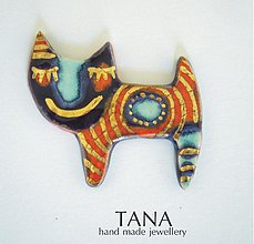Brošne - Tana šperky-keramika/zlato, Sofie - 2936361