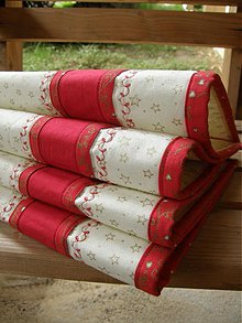 Úžitkový textil - Vianočné prestieranie No.18 - 2990133