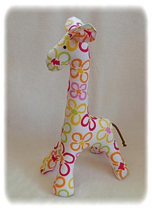 Hračky - veselá žirafka veľká - 2991795