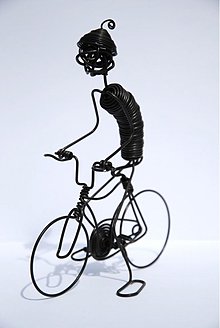 Dekorácie - Cyklista - veľký - 30960