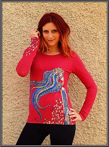Topy, tričká, tielka - Snenie a la Klimt - 3208106