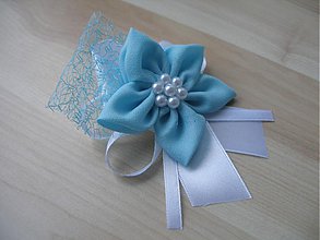 Svadobné pierka - Pierko pre rodičov ALAN - modré - 3212004