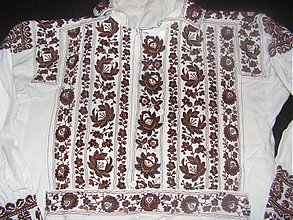 Pánske oblečenie - Košeľa vyšívaná Pliešovce - 3249888