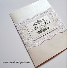Papiernictvo - Svadobné oznámenie "ELLA" - 3399208