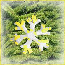 Dekorácie - VÝPREDAJ! Snehová vločka - fľakatá snowflake - fialová zamrznutá (x) - 3461615