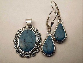 Sady šperkov - Blue, ó mami blue - AG 925 - 3624406