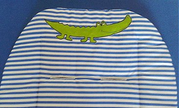 Detský textil - Nášivka krokodíl - 3637951