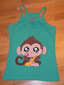 Topy, tričká, tielka - Monkey :) - 3652675