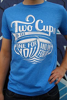  - Pánske tričko Two Cups - 3655807