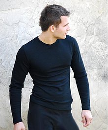 Pánske oblečenie - Termo tričko z bambusu a POP - 3696163