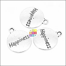 Komponenty - (3182) Happiness, 18 x 15 mm - 1 ks - 3698646