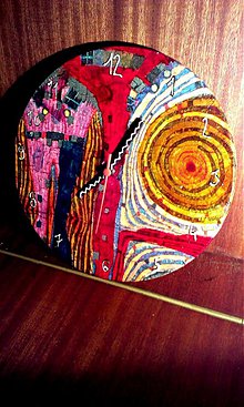 Hodiny - Hodiny-sťa by Hundertwasser - 3725944
