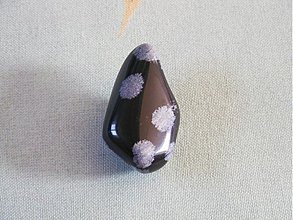 Minerály - vločkový obsidián 34 x 20 x 15 mm - 449303