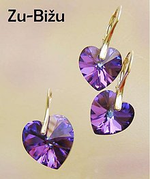 Sady šperkov - Fialová súprava - 455960