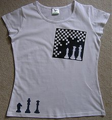 Topy, tričká, tielka - pre zaľúbené do fešného šachistu .-) - 46653