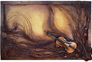 Obrazy - Kožený umělecký obraz - Harmonie - 474811