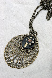 Náhrdelníky - Kvetinový - 757974