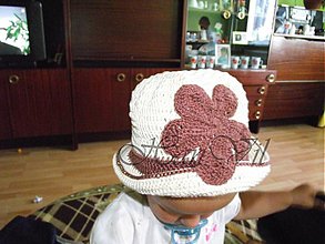Detské čiapky - dievčenský klobúčik - 760819